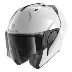 Casco Modulare Shark Evo Es Blank White Azur