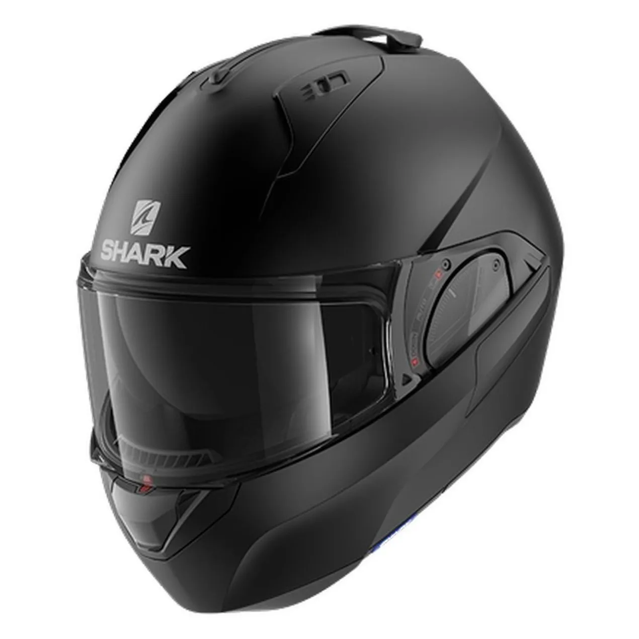 Casco Modulare Shark Evo Es Blank Mat Black Mat
