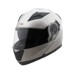 Casco Modulare Ska-p 5xh Doppia Visiera Silver Metal