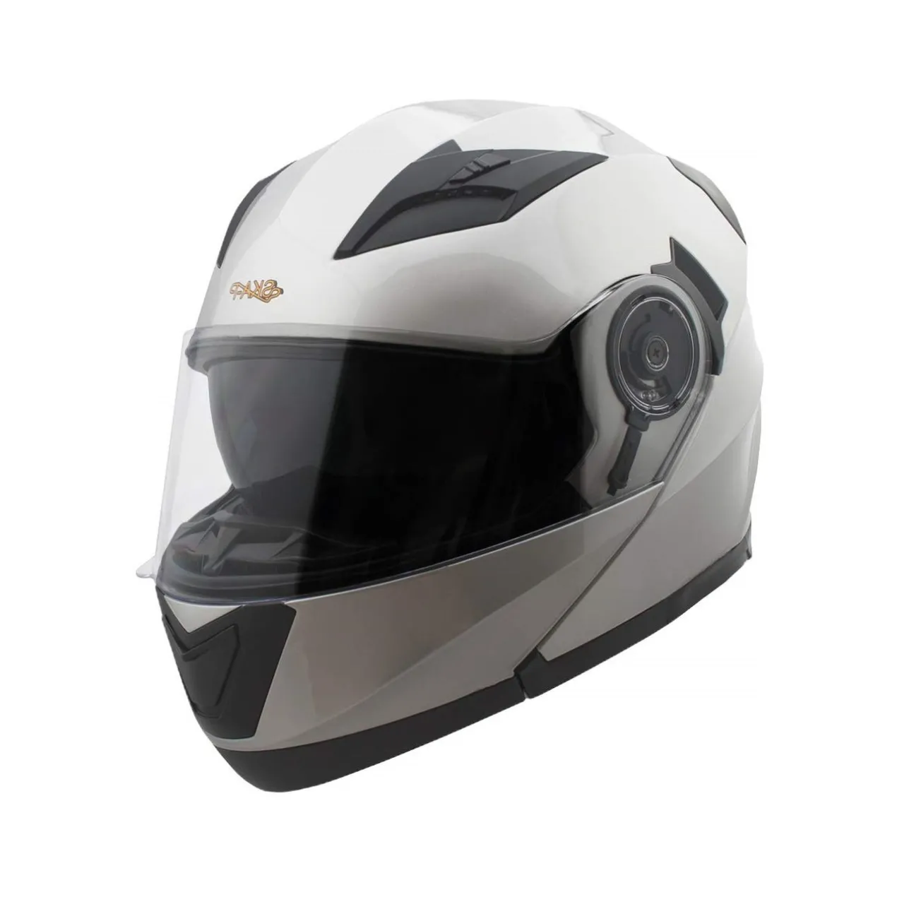 Casco Modulare Ska-p 5xh Doppia Visiera Silver Metal