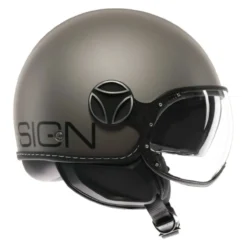Casco Momo Fgtr Evo E2206 Mono Matt Titanium Frost/