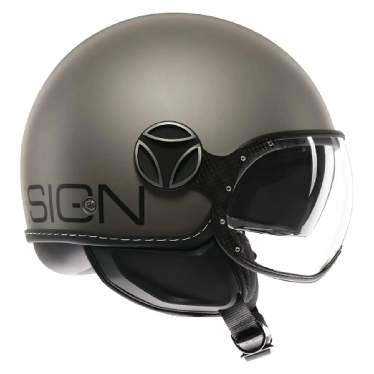 Casco Momo Fgtr Evo E2206 Mono Matt Titanium Frost/