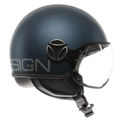 Casco Momo Fgtr Evo E2206 Mono Matt Avio/silver