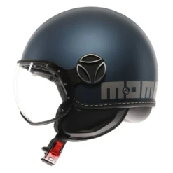 Casco Momo Fgtr Evo E2206 Mono Matt Avio/silver