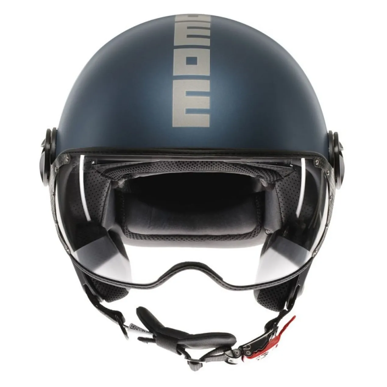 Casco Momo Fgtr Evo E2206 Mono Matt Avio/silver