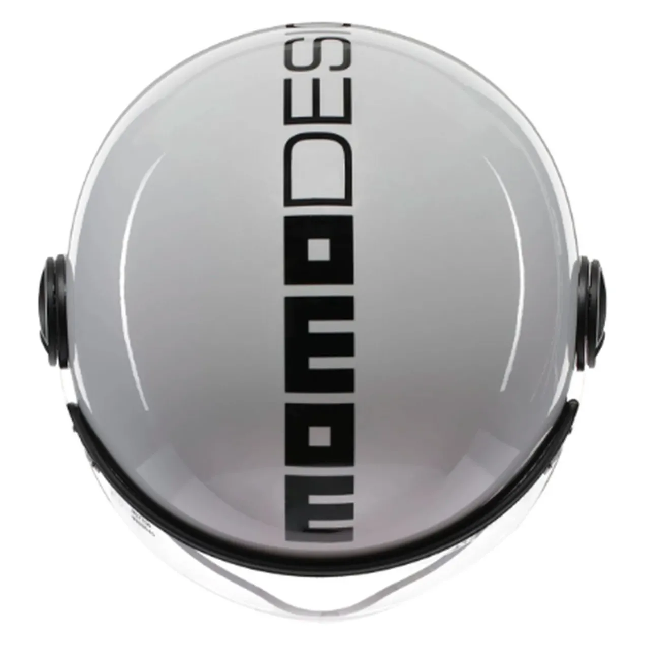 Casco Momo Fgtr Evo E2206 Mono White Quarz/black