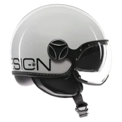 Casco Momo Fgtr Evo E2206 Mono White Quarz/black