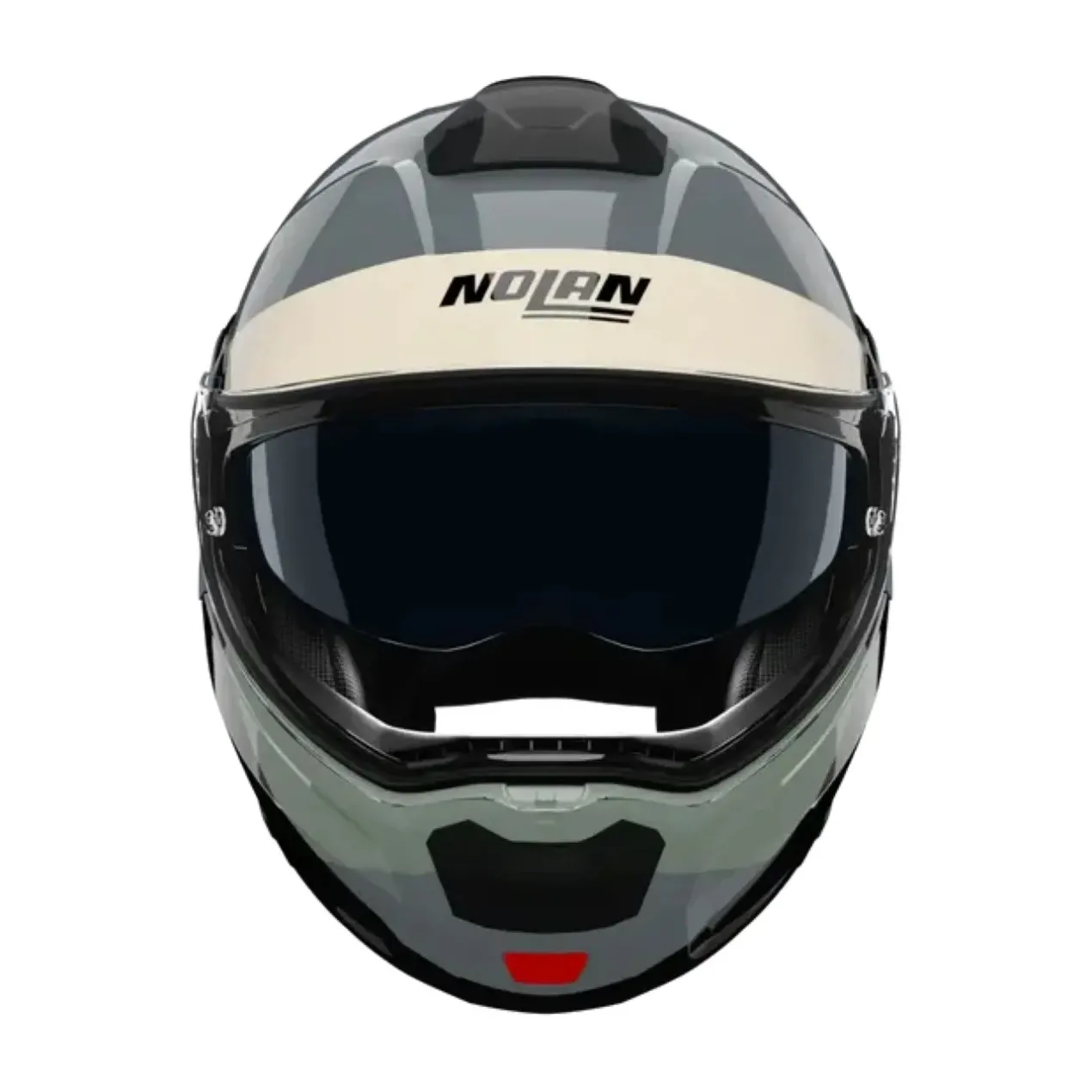 Casco Nolan N90-3 06 Blocco Nero Avorio Antracite