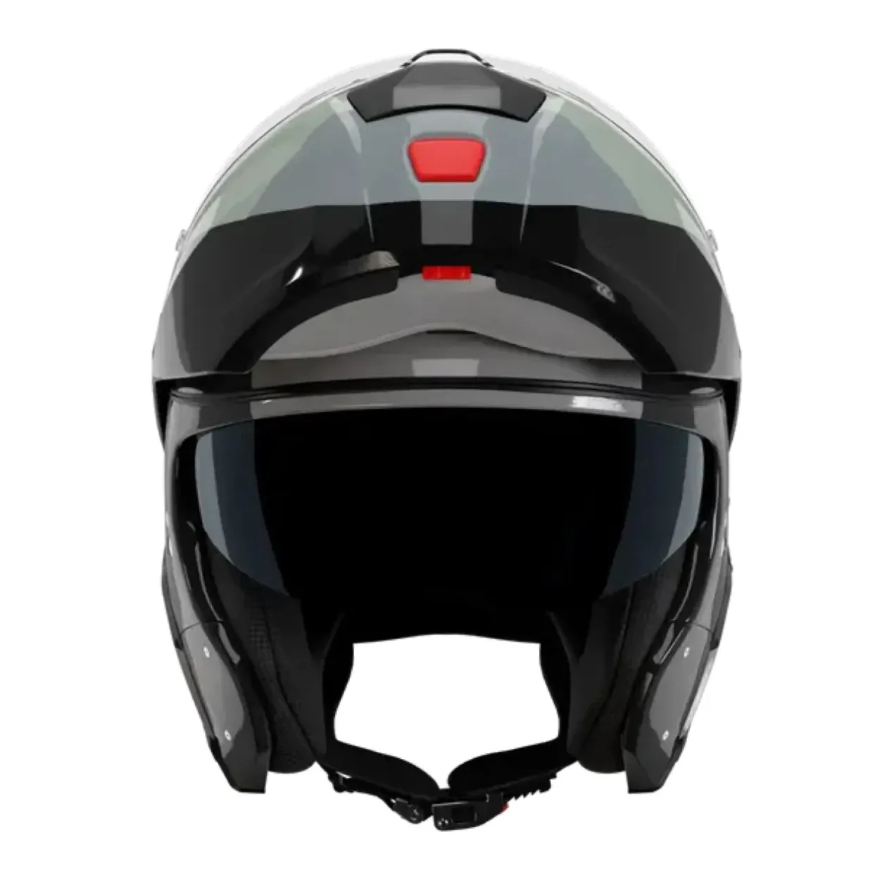Casco Nolan N90-3 06 Blocco Nero Avorio Antracite