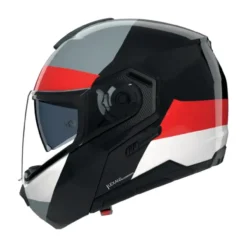 Casco Nolan N90-3 06 Blocco Nero Rosso Antracite
