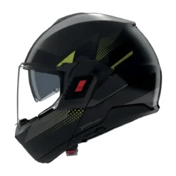 Casco Nolan N120-1 Ciclone Grigio Lava Nero Verde