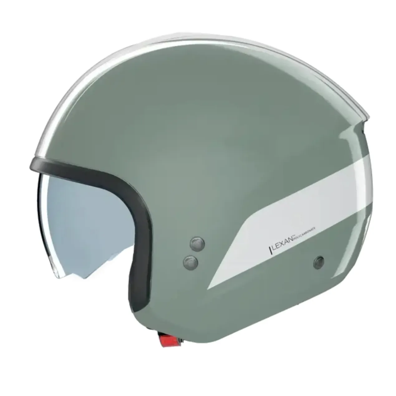 Casco Nolan N20-2 Dolce Vita Verde Bianco