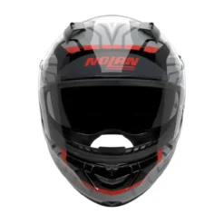 Casco Nolan N60-6 Eclettico Nero Grigio Rosso