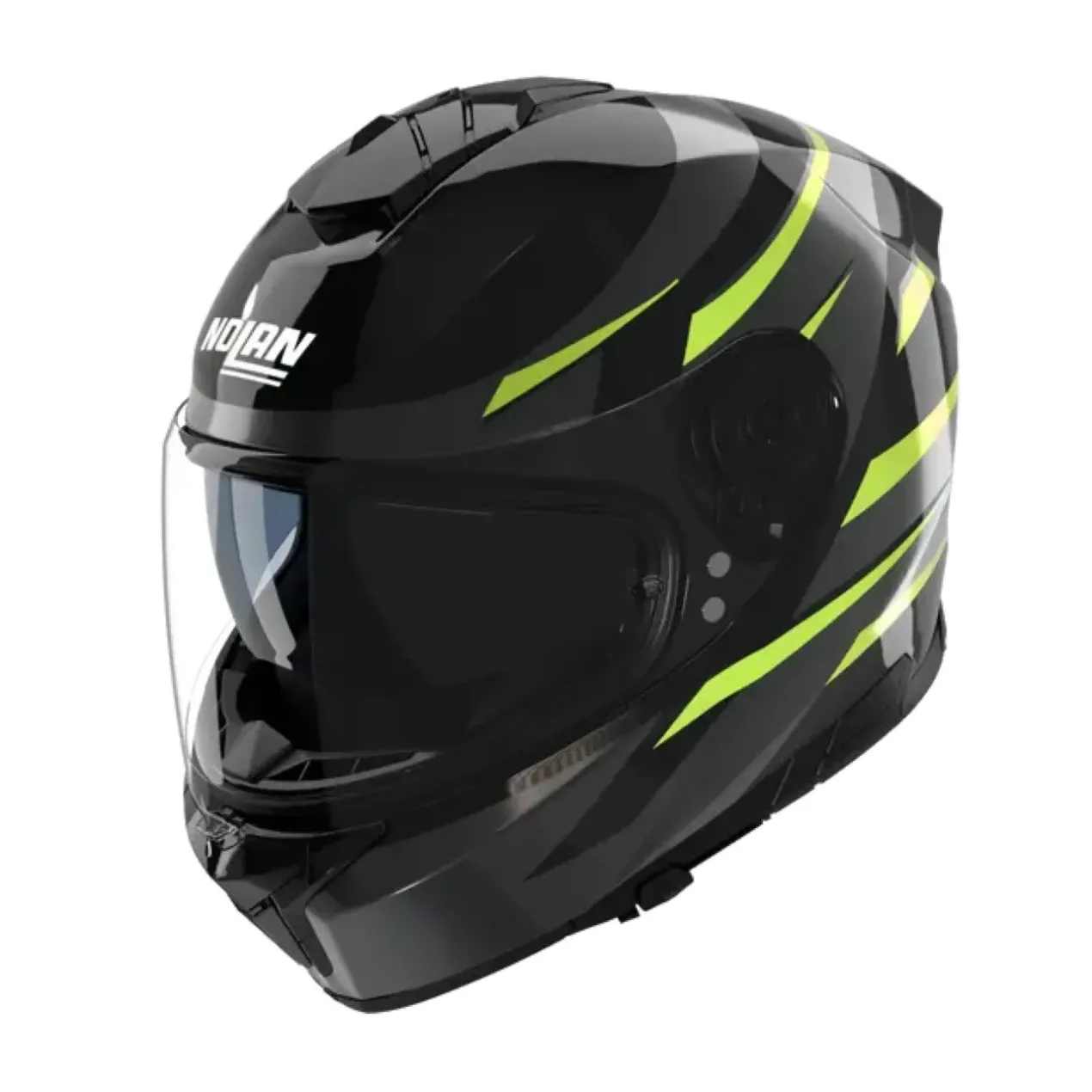 Casco Nolan N80-8 Fervo Nero Antracite Verde