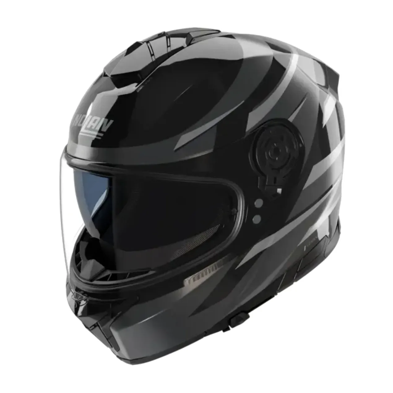 Casco Nolan N80-8 Fervo Nero Antracite Argento