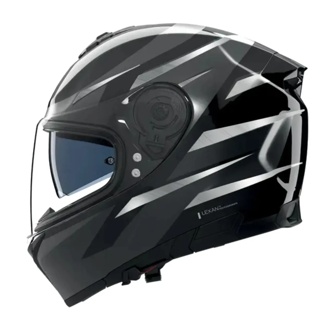 Casco Nolan N80-8 Fervo Nero Antracite Argento