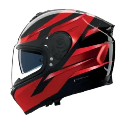 Casco Nolan N80-8 Fervo Nero Rosso Cromato