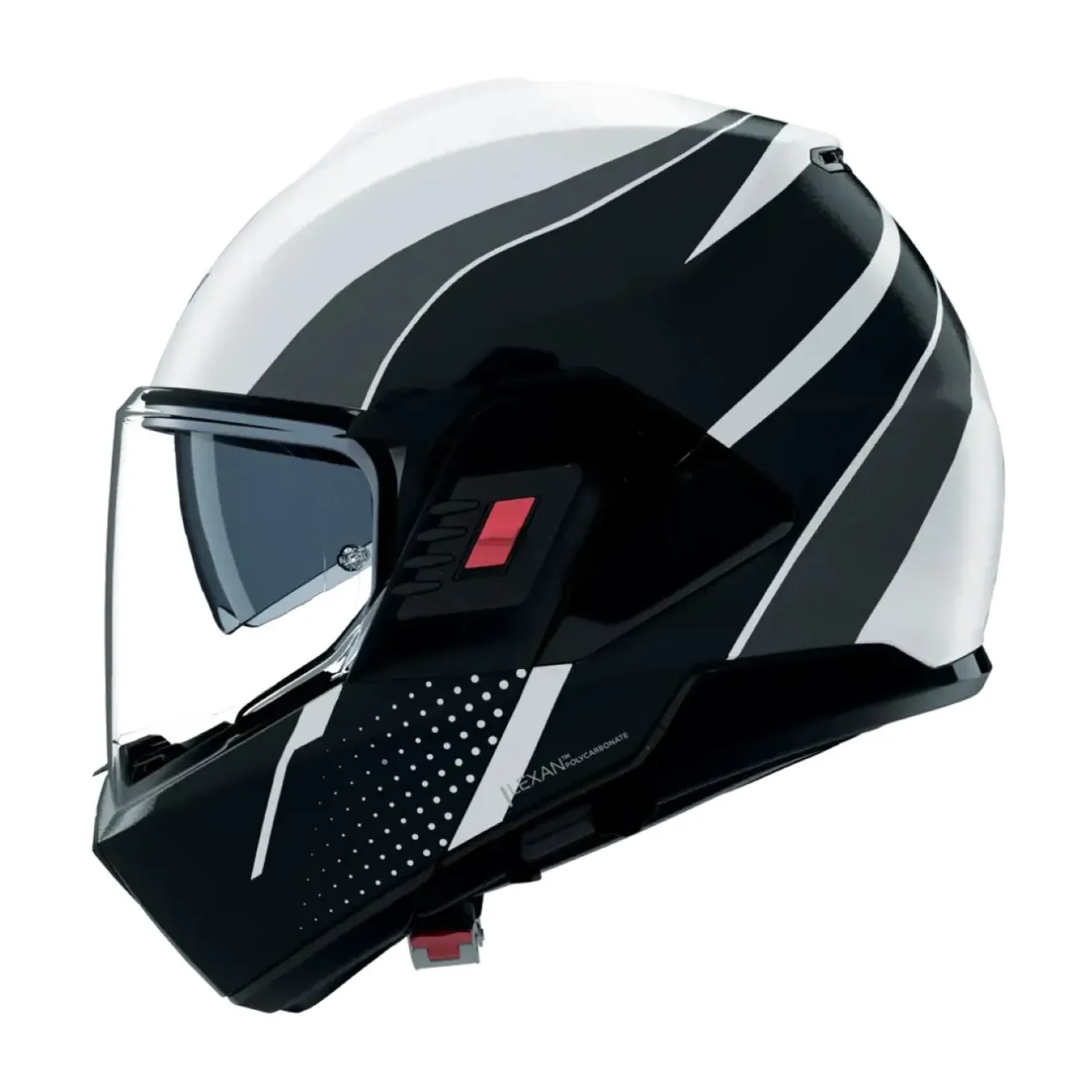 Casco Nolan N120-1 Fluente Bianco Nero Antracite