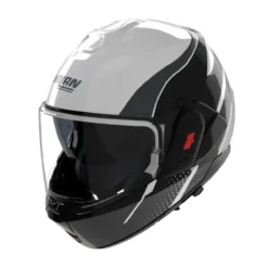 Casco Nolan N120-1 Fluente Bianco Nero Antracite