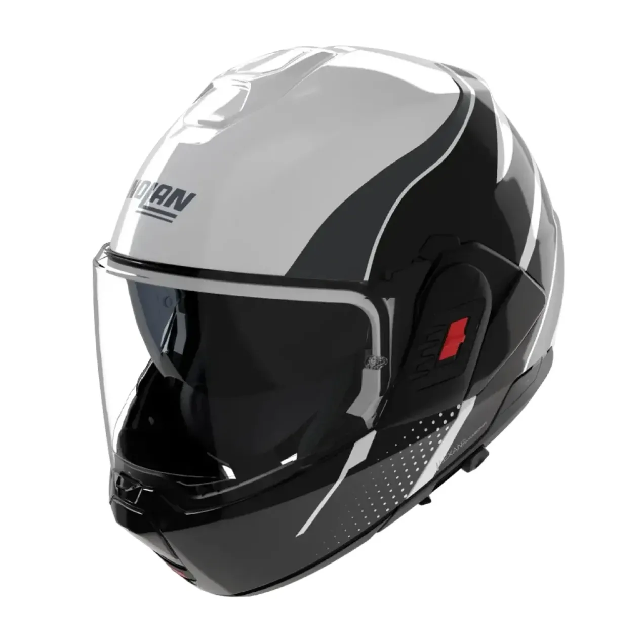 Casco Nolan N120-1 Fluente Bianco Nero Antracite
