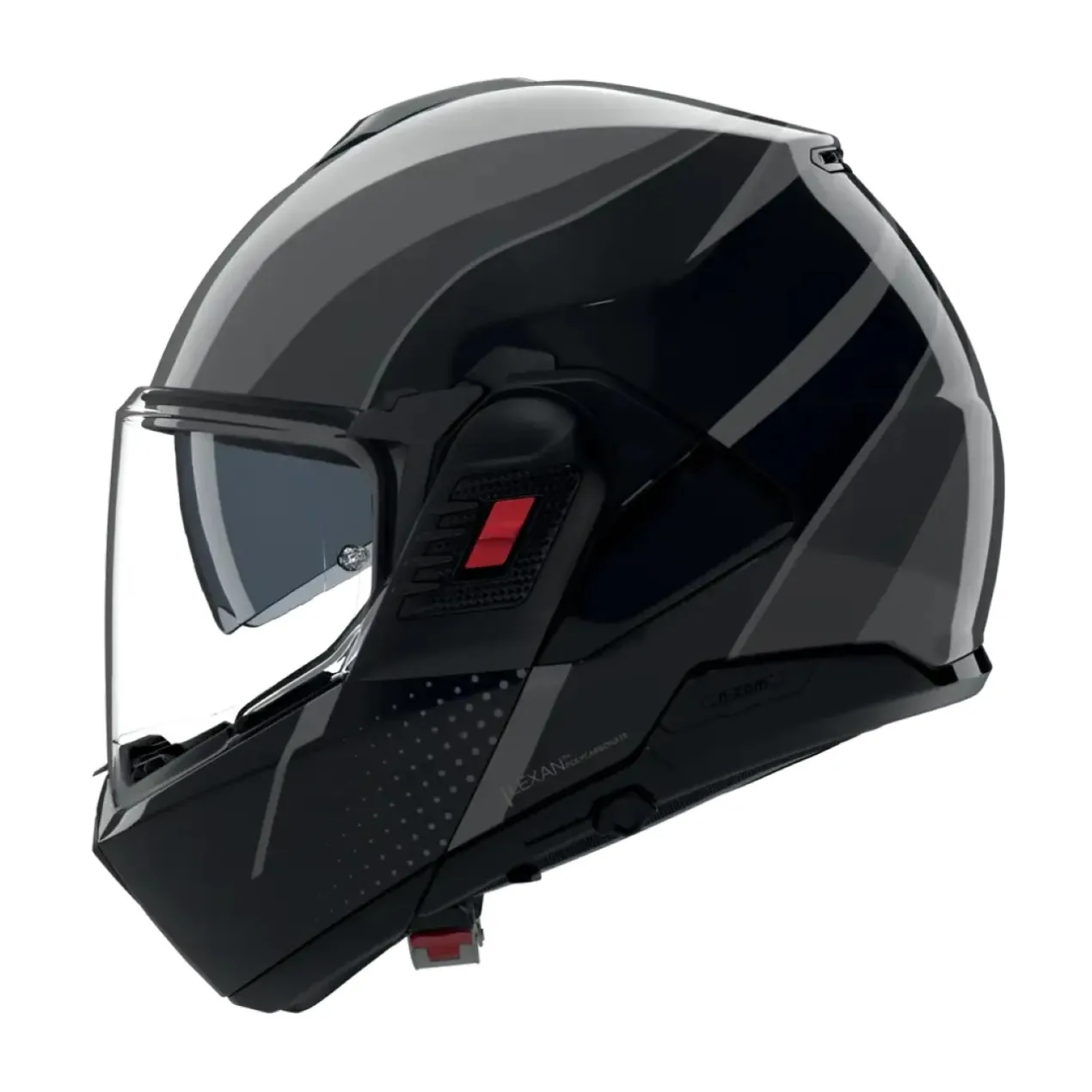 Casco Nolan N120-1 Fluente Grigio Lava Nero Antracite