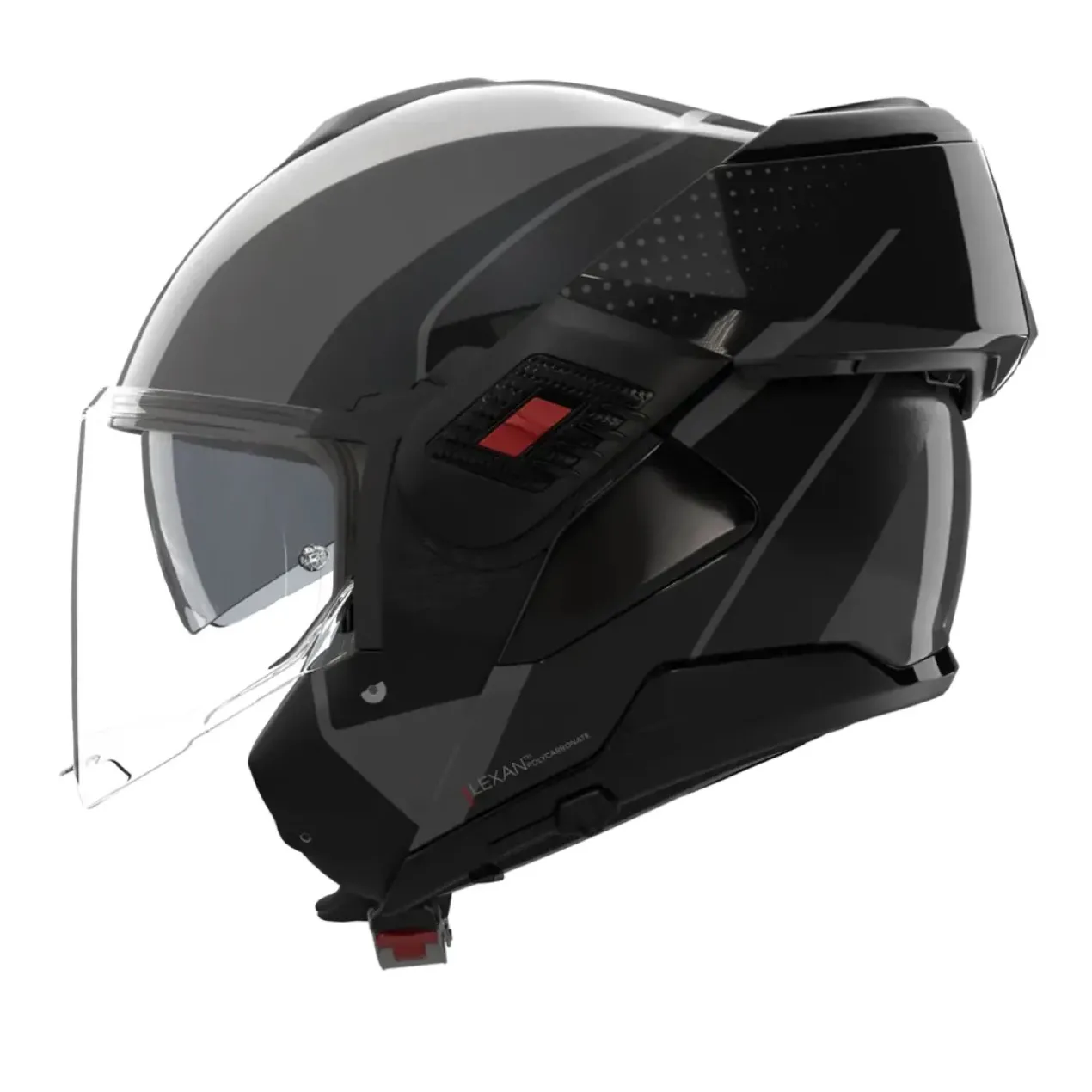 Casco Nolan N120-1 Fluente Grigio Lava Nero Antracite