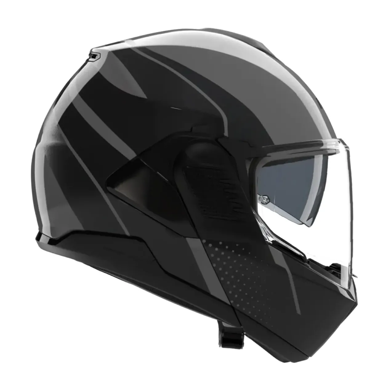 Casco Nolan N120-1 Fluente Grigio Lava Nero Antracite