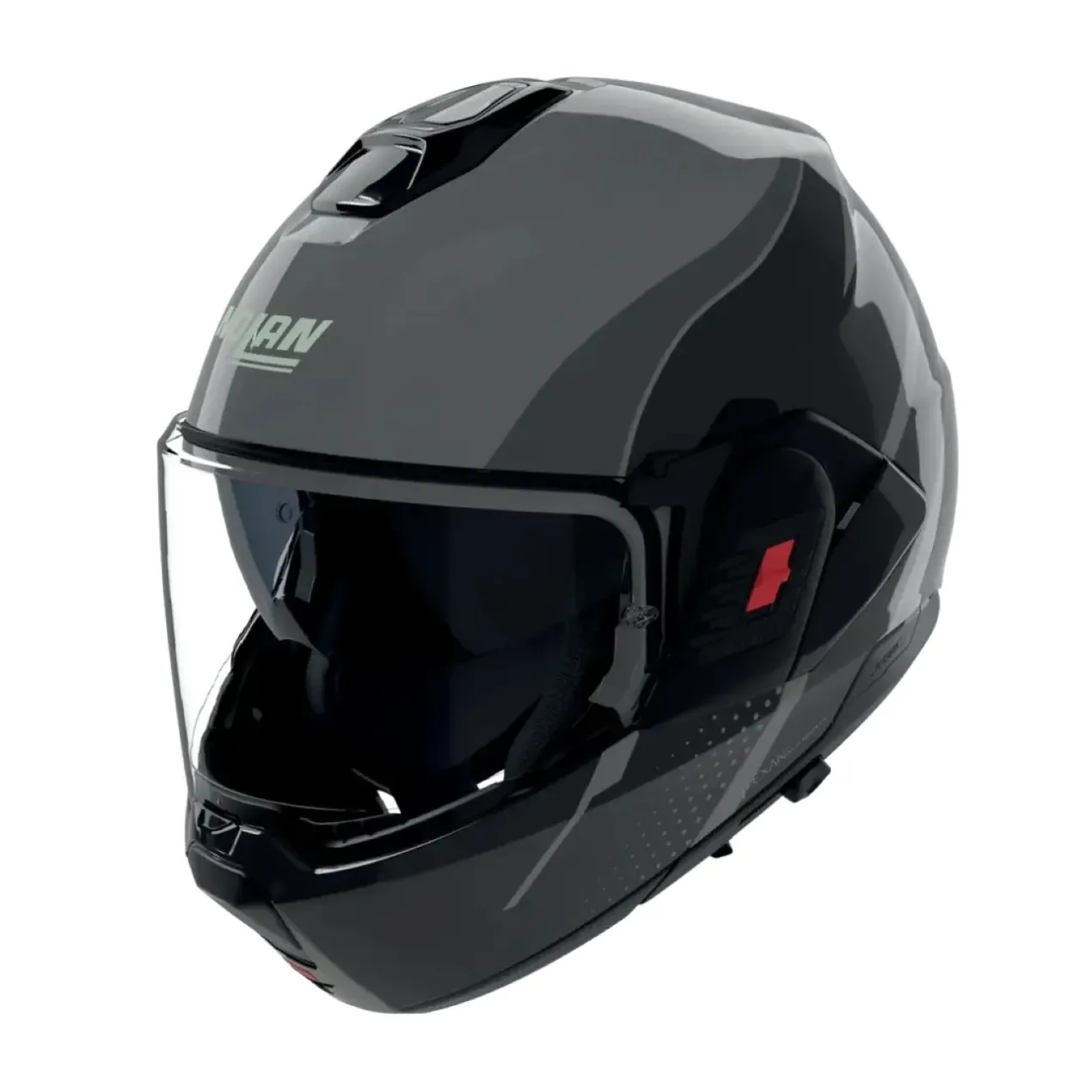 Casco Nolan N120-1 Fluente Grigio Lava Nero Antracite