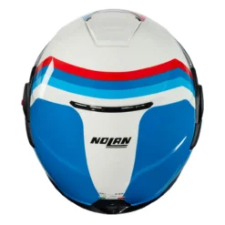 Casco Nolan N120-1 Lineo Bianco Blu Rosso