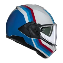 Casco Nolan N120-1 Lineo Bianco Blu Rosso