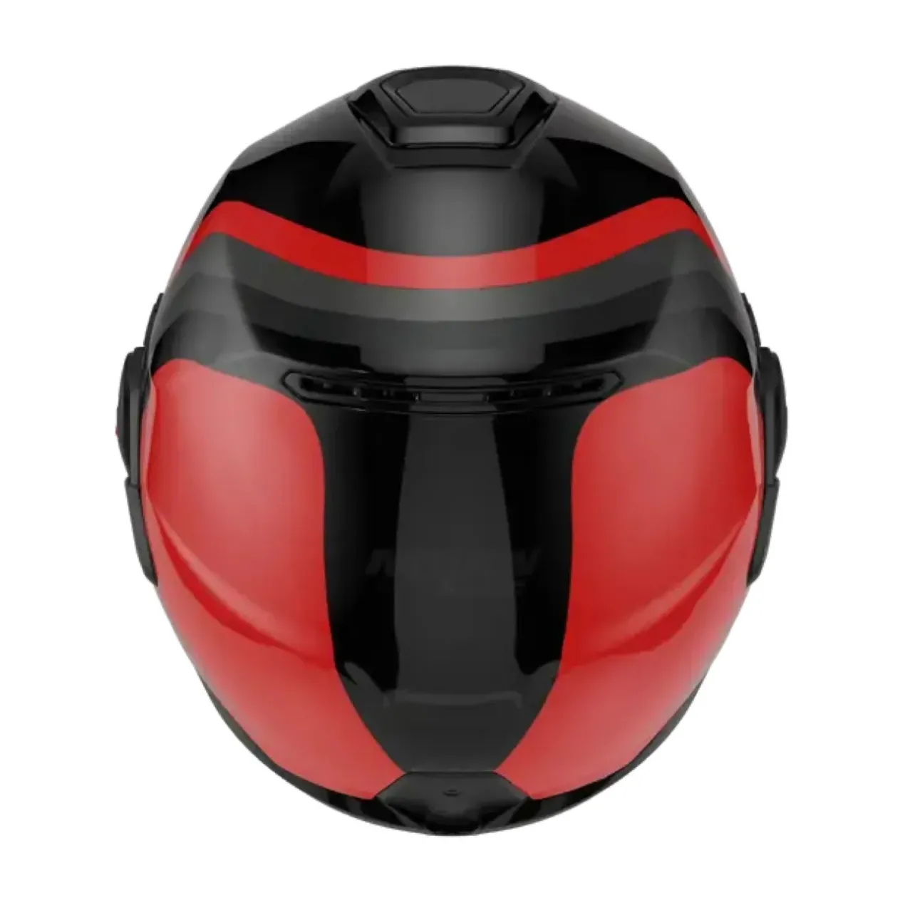 Casco Nolan N120-1 Lineo Nero Rosso Grigio