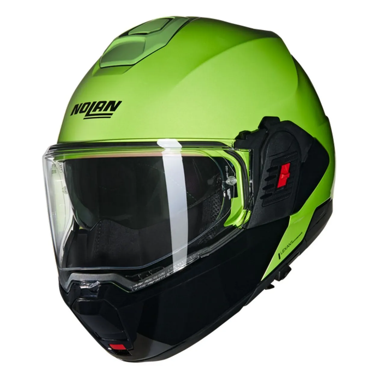 Casco Nolan N120-1 Mivedi Verde Impulso - Nero