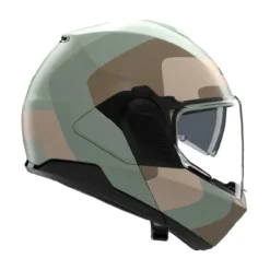 Casco Nolan N120-1 Omocromo Verde Marrone Sabbia