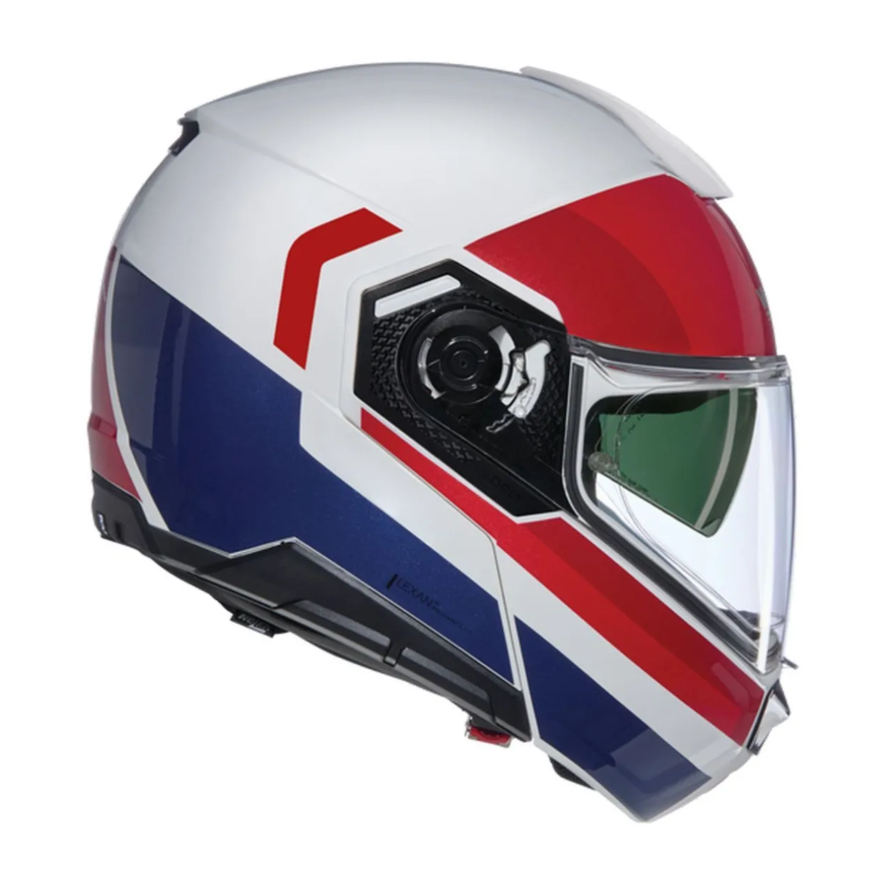 Casco Nolan N90-3 06 Roboto Bianco Rosso Blu