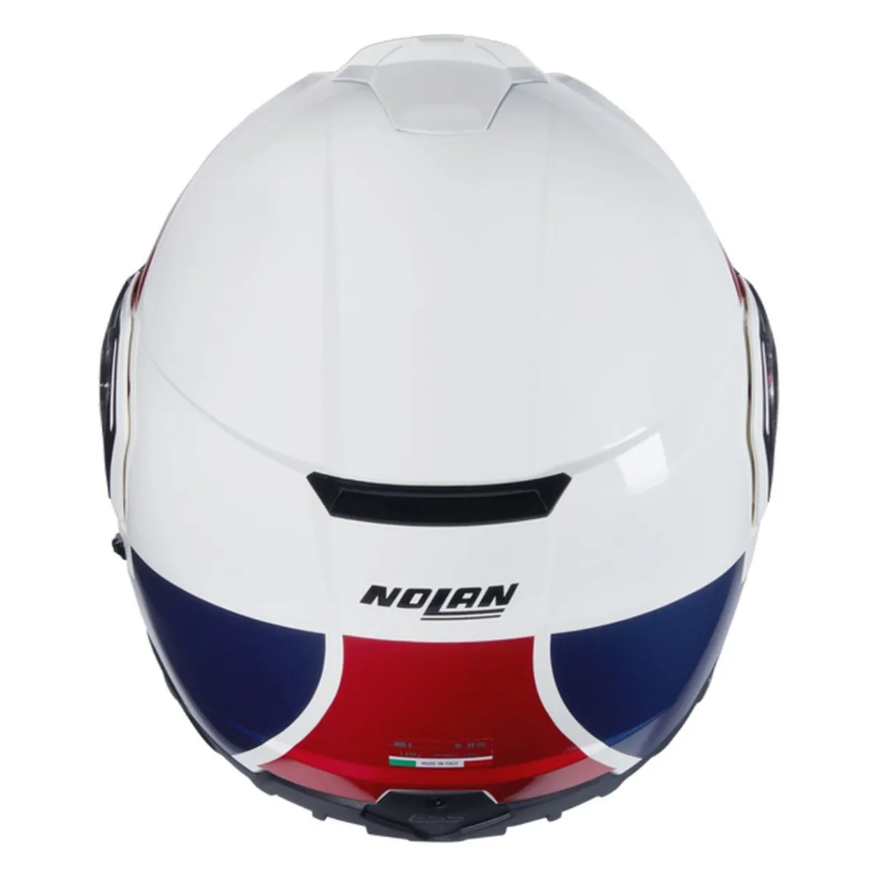 Casco Nolan N90-3 06 Roboto Bianco Rosso Blu