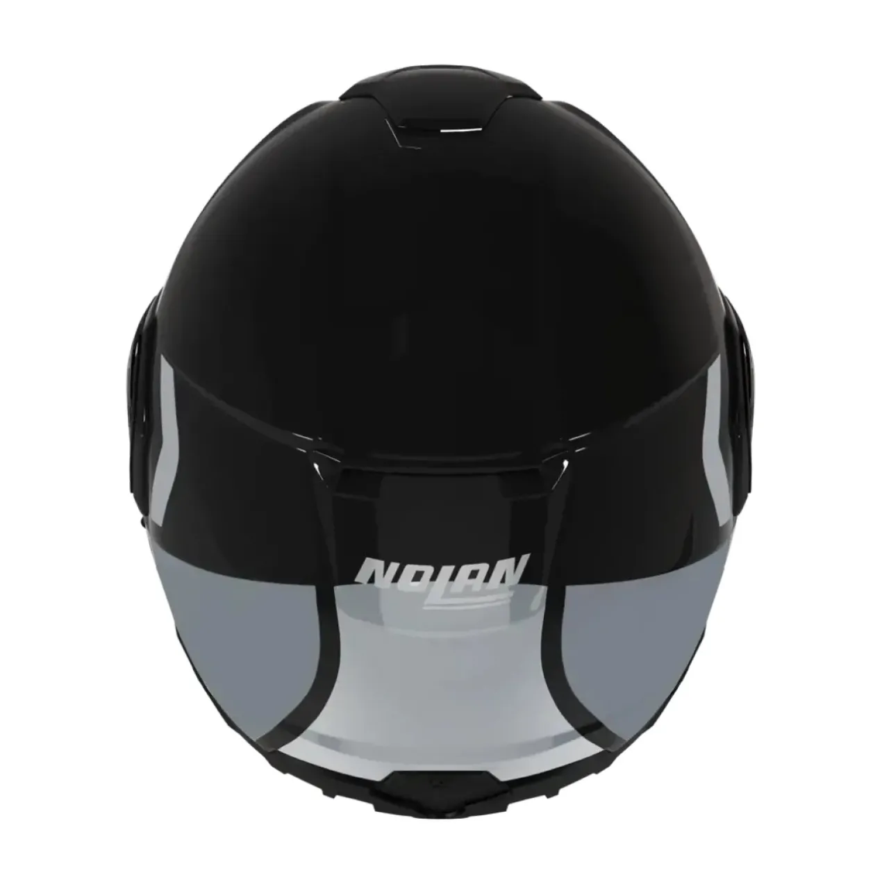 Casco Nolan N90-3 06 Roboto Nero Argento Bianco
