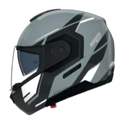 Casco Nolan N90-3 06 Sincrono Grigio Nero Bianco