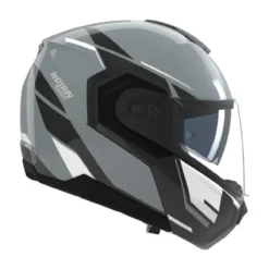 Casco Nolan N90-3 06 Sincrono Grigio Nero Bianco