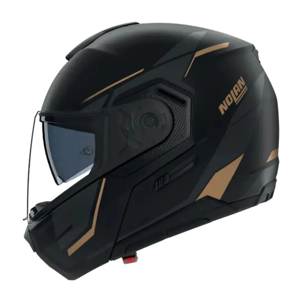 Casco Nolan N90-3 06 Sincrono Nero Antracite Oro