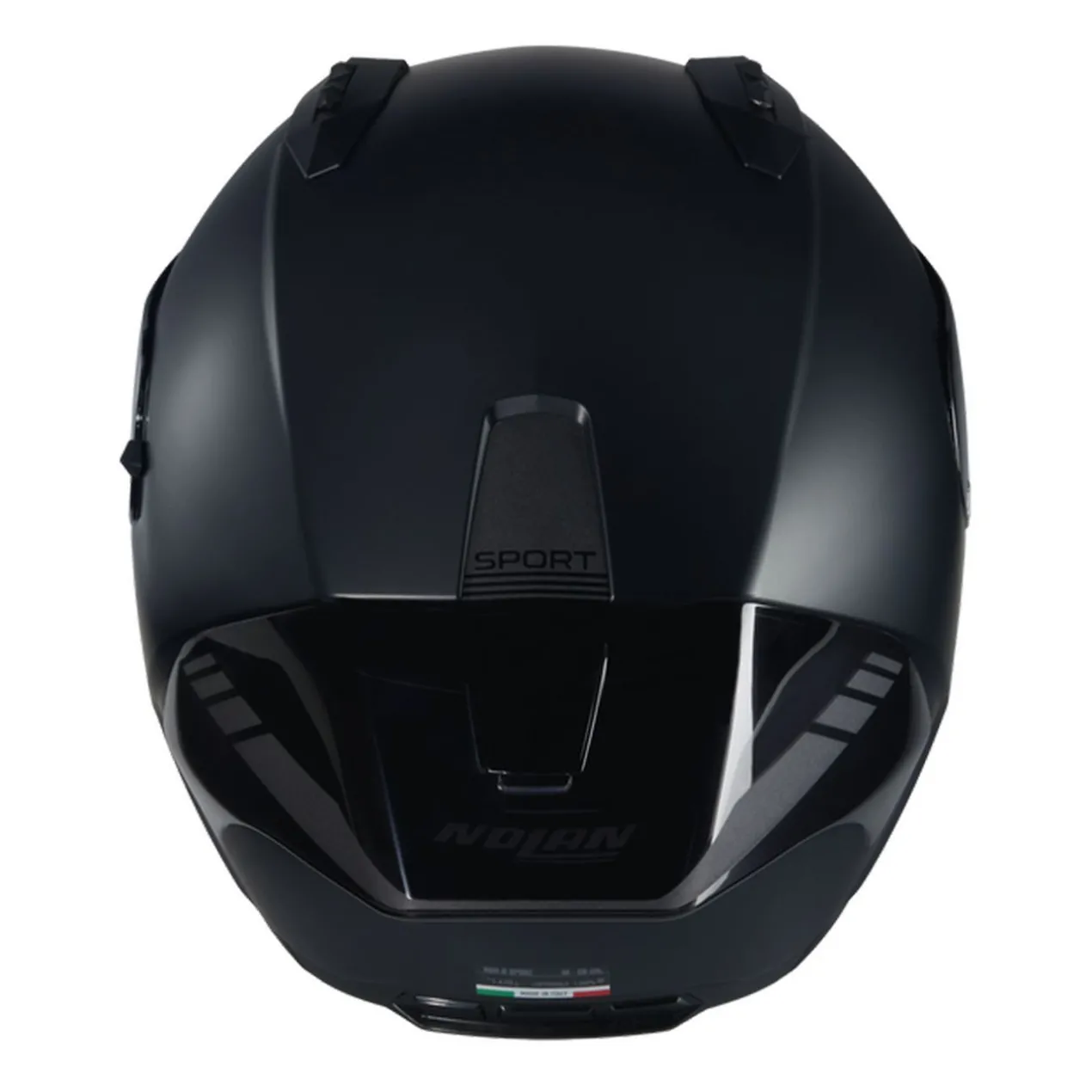 Casco Nolan N60-6 Sport Argento Nero Argento Opaco