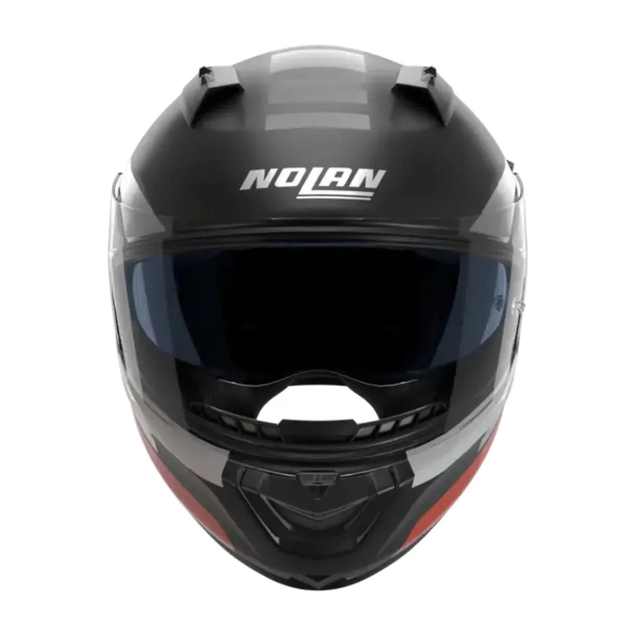 Casco Nolan N60-6 Sport Contrasto Nero Arancione