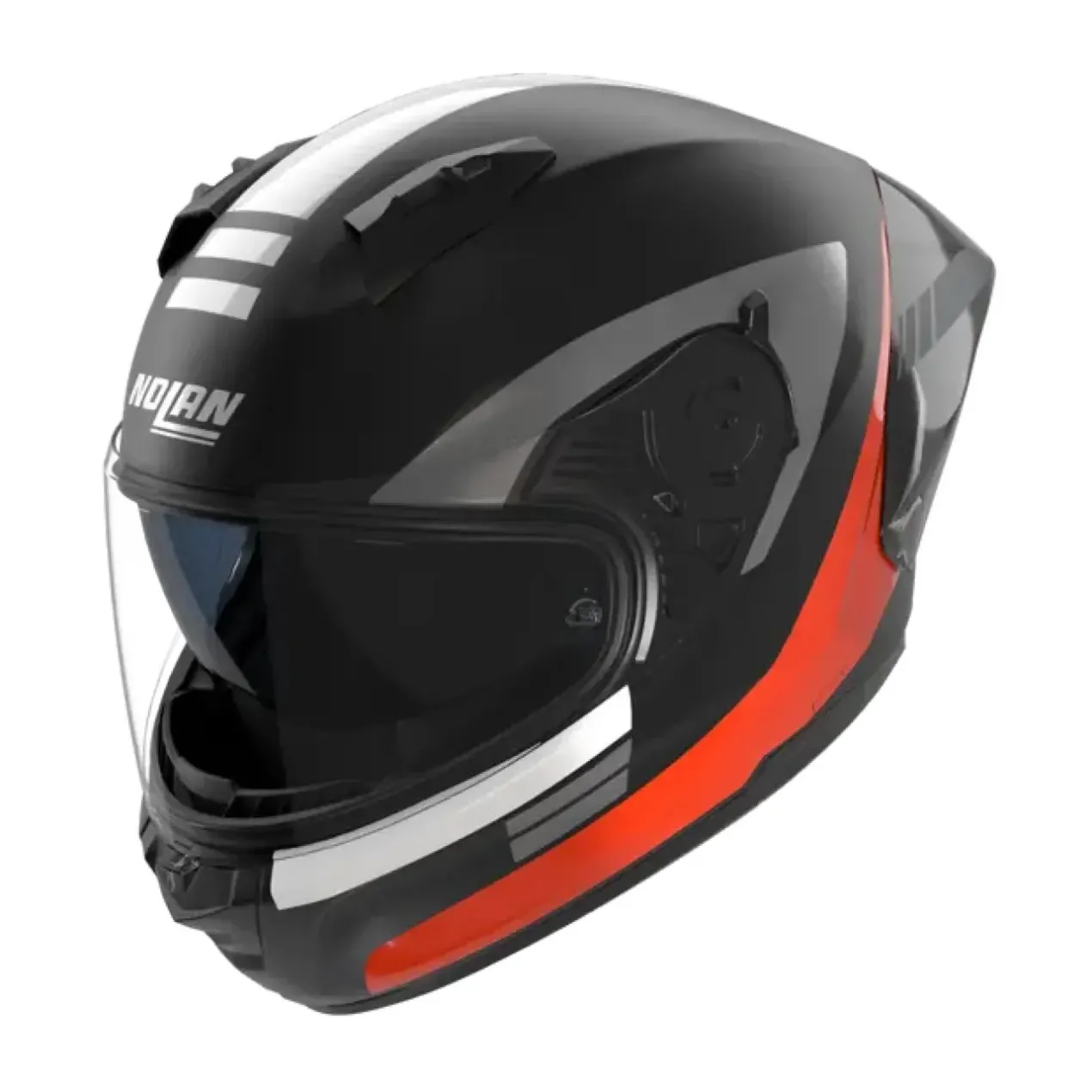 Casco Nolan N60-6 Sport Contrasto Nero Arancione