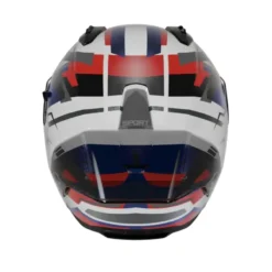 Casco Nolan N60-6 Sport Corsa Bianco Blu Rosso