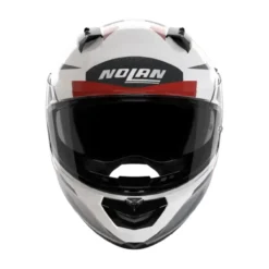 Casco Nolan N60-6 Sport Corsa Bianco Blu Rosso