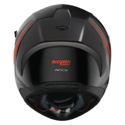 Casco Nolan N60-6 Sport Outset Flat Black Red