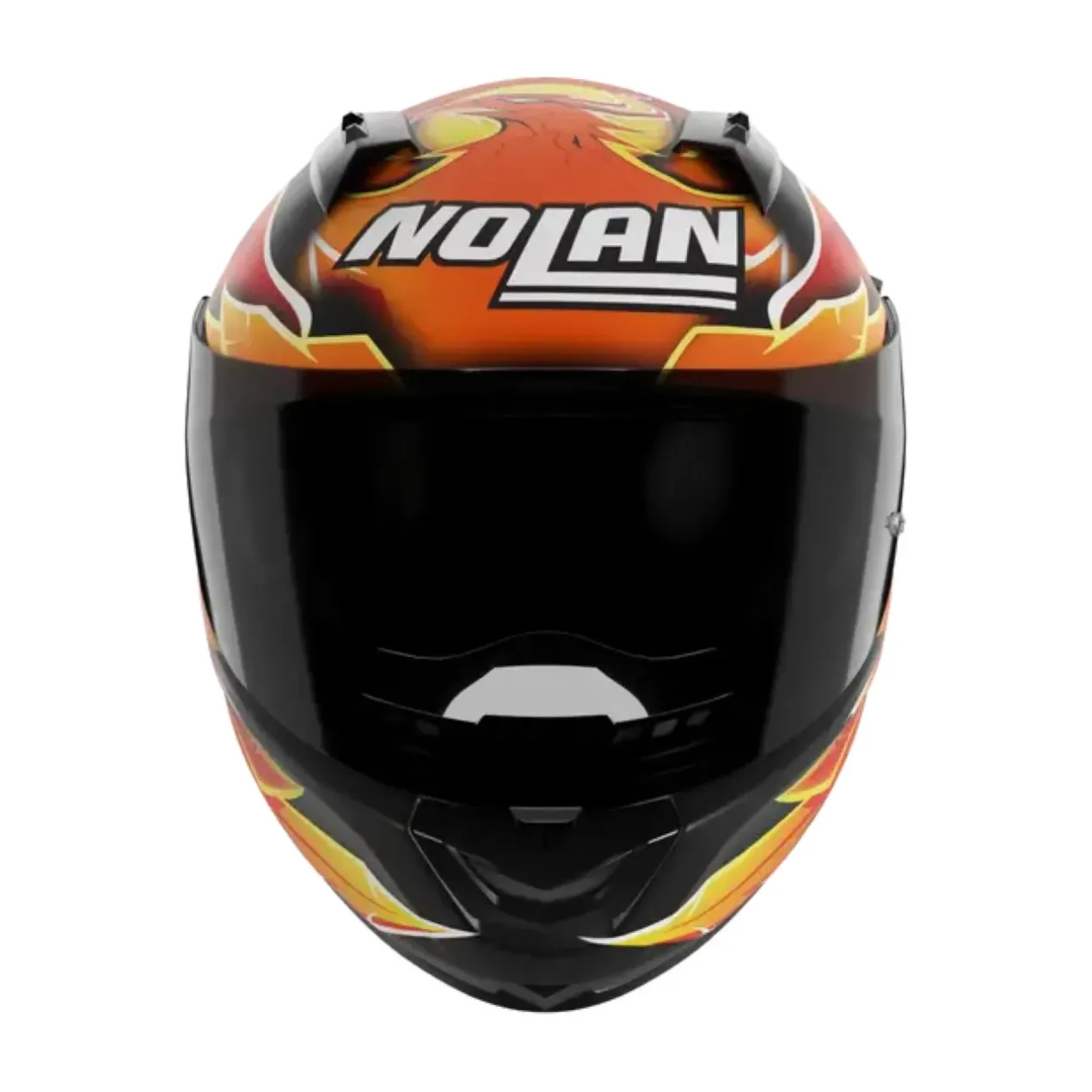 Casco Nolan N60-6 Sport Replica Iannone Nero Rosso Arancione