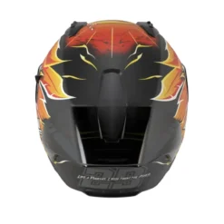 Casco Nolan N60-6 Sport Replica Iannone Nero Rosso Arancione