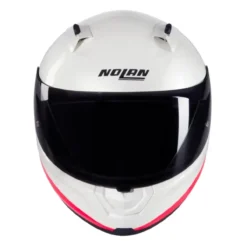 Casco Nolan N60-6 Sport Verniciatura Speciale Perla Nero Arancione