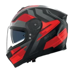 Casco Nolan N80-8 Trittico Nero Rosso Antracite
