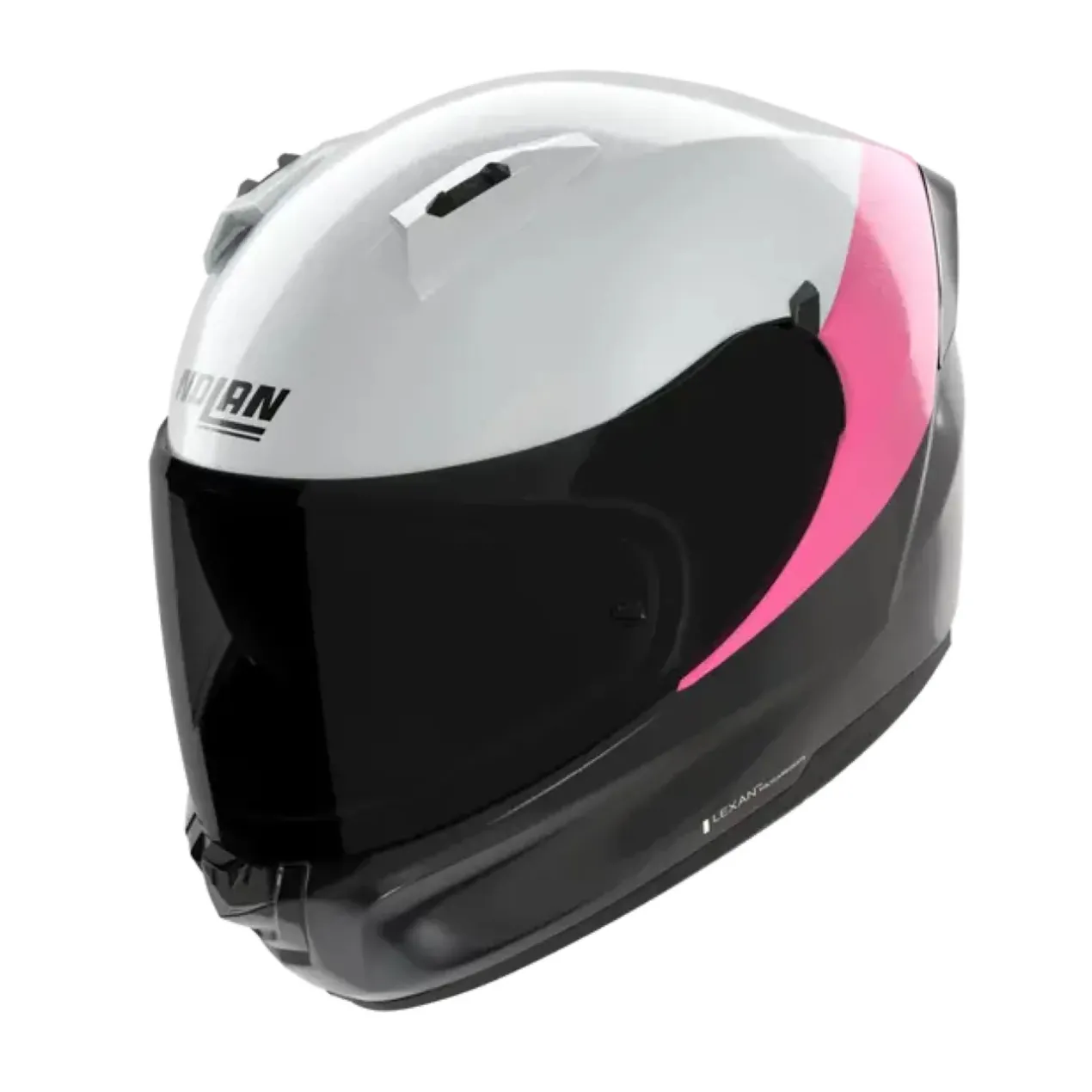 Casco Nolan N60-6 Verniciatura Speciale Nero Perla Fucsia